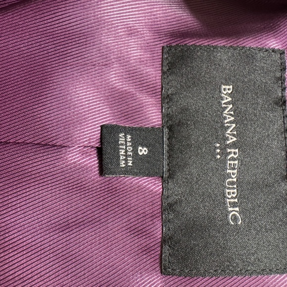 Gorgeous purple satin suit - Picture 2 of 5